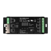 Decodificador DMX512 Universal de 4 Canales, Terminal RJ 45, Fácil Instalación, RGBW RGB+W, Blanco Ajustable