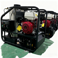 <strong>4000PSI</strong> 4.0GPM Commercial Gasoline High Pressure <strong>Washer</strong> Features a <strong>Powerful</strong> Engine Cleaner