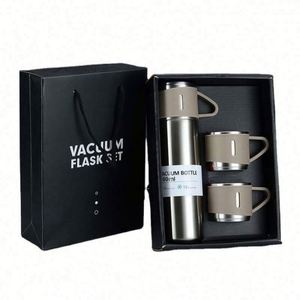 Proveedor de Sets de Café al por Mayor, Taza con Caja de Regalo, Botella de Agua Inteligente de Acero Inoxidable Dorada, Aislada al Vacío, para Viaje, 1 Pieza - Product Image 6