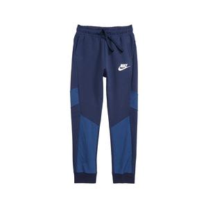 Nike กางเกงกีฬาขนแกะสำหรับเด็กผู้ชายสีกรมท่าเข้ม-100% ของแท้ - Product Image 3