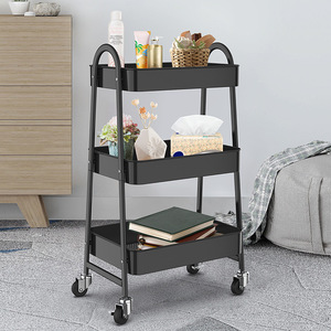Carrito Móvil Multifuncional al por Mayor, Estante de Almacenamiento de Aperitivos de Varias Capas para Sala de Estar y Cocina - Product Image 1