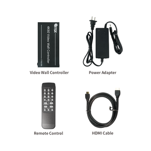 Bộ xử lý video Độ trễ không độ trễ 4K60 1x5 1x6 Bộ điều khiển tường Video hiển thị triển lãm Bộ chia ngang/dọc - Product Image 4