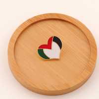 Badges en métal de Palestine gratuit broche en forme de poing épingles de drapeau en émail personnalisé dur doux vêtements chapeau revers décorations artisanat en métal