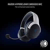 Audífonos para Juegos con Cable Razer Kaira X, Sobre la Oreja, Micrófono de 3.5mm, Sonido Estéreo HiFi con Bajos Profundos, para PS5, PlayStation 5, PC Gamer