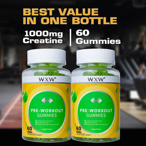 Reliable and Good <b>Pre</b>-<b>workout</b> Muscle Creatine Monohydrate Gummies <b>Supplement</b> Mushroom Gummies Candy - Product Image 4