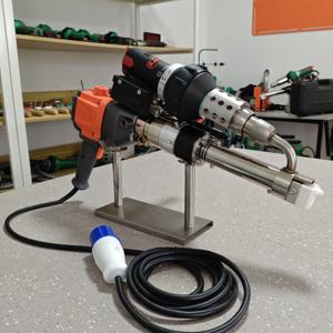 ZGF-B25 4100W <span class=keywords><strong>Électrique</strong></span> De Poche Extrudeuse <span class=keywords><strong>Pistolet</strong></span> De Soudage Pp Hdpe Ldpe Tuyau Machine De Soudage Kit En Plastique Main Extrusion Soudeur Outil - Product Image 1