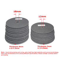 Disque de polissage ultra-fin en fibre de nylon de 6 pouces/150 mm, non tissé, unitaire, pour le meulage des rainures de soudure en acier inoxydable