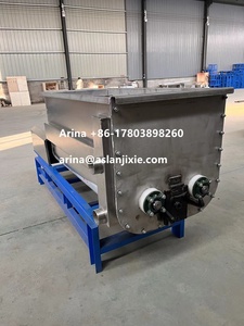 מכונת כביסה גלוטן מנירוסטה אל חלד להכנת מכונת כביסה כפולה ספירלה מערבלת חיטה גלוטן - Product Image 4