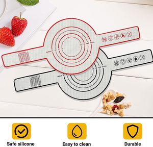 Más Vendido 2024: Tapete de Silicona para Hornear Pan en Horno Holandés con Asas Largas y Correa, Revestimiento de Silicona para Horno Holandés - Product Image 2