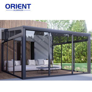 冬庭スライドドア冬庭日除けアルミフレームモダンカスタマイズデザイン - Product Image 5