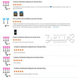 DELIFX Cañón de Serpentinas y Confeti Mini de 100W Impulsado por Aire para Efectos Especiales de Escenario 0.8-1.2MPA Máquina de Polvo de Nube Mágica para Exteriores - Product Image 6