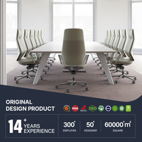 Chaise de bureau de luxe en cuir 3A, chaise de direction ergonomique, chaise de bureau de PDG à dossier haut pivotant, design original