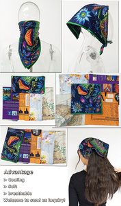 <span class=keywords><strong>Bandana</strong></span> Rinfrescante Personalizzata OEM per Festival Estivi, Leggera e Traspirante, Ideale per Ciclismo e Corsa - Product Image 5