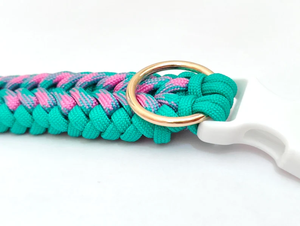 Conjunto de entrenamiento de perro con hebilla de Metal personalizado de lujo patrón sólido poliéster nailon impermeable elegante collar para mascotas Correa separable moderna - Product Image 4