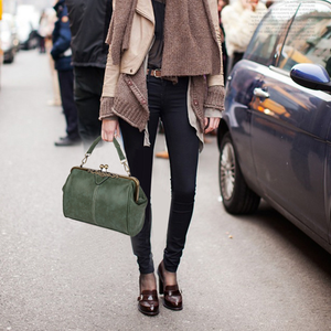 Nouveau Vintage chic Pu sacs à main rétro baiser serrure unique épaule sacs à bandoulière femmes en cuir mat britannique rétro <span class=keywords><strong>sac</strong></span> de messager - Product Image 5