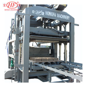 เครื่องทำอิฐบล็อกกลวง เครื่องทำเสาคอนกรีต เครื่องทำบล็อกอินเตอร์ล็อคอัตโนมัติ รุ่น QTJ4-25D - Product Image 4