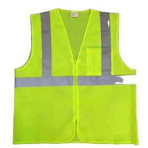 Áo Gi Lê An Toàn Lưới Áo Gi Lê Hi Vis An Toàn Phản Quang