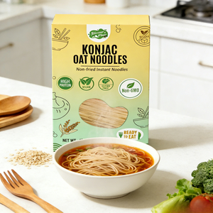 Nouilles Shirataki instantanées diététiques avec farine d'avoine, vente en gros, fourniture directe d'usine - Product Image 6