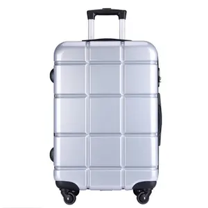 Nouvellement design carré pas cher bagages de coquille dure bagages valise valise de 20 pouces