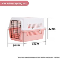 Pratique de haute qualité Simple Portable Usine En Gros Portable Pet Chien Cage Pet chat Transporteur chat Maison