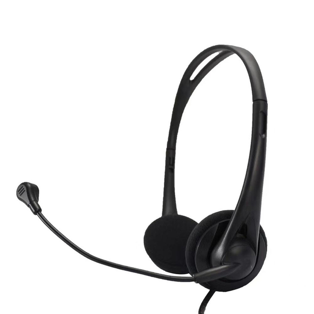 High Quality Noise-cancelling Microphone for Business Call Center Headset 3.5mm Usb Headset With Volume Controller Call