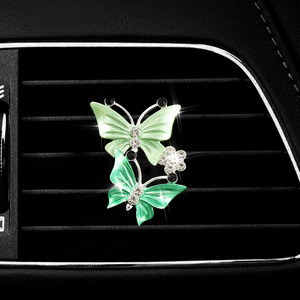 Ambientador de aire para coche, exquisita mariposa, decoración Interior, salida de aromaterapia, difusor de <span class=keywords><strong>Clip</strong></span> de Perfume, ambientador colgante para coche - Product Image 3