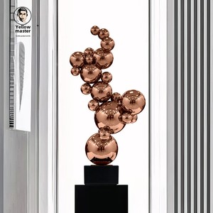 Arredamento moderno minimalista per la casa <span class=keywords><strong>di</strong></span> lusso <span class=keywords><strong>di</strong></span> fascia alta con regali creativi in acciaio inossidabile arredi per la casa in metallo - Product Image 2