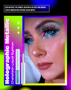 <span class=keywords><strong>Crayon</strong></span> Eyeliner Liquide Multichrome Métallique Coloré Vegan Longue Durée Imperméable en Gros - Product Image 6