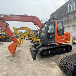 Excavatrice Hitachi ZX80 d'occasion d'origine japonaise, excellent état, fonctionnement fluide et puissant ! - Product Image 1