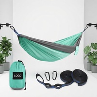 Chaise suspendue en corde légère pour 2 personnes, fauteuil suspendu pliable en polyester tissé à la main pour une utilisation en intérieur/extérieur