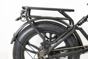 Vélo électrique pliable pas cher, mini, 20 pouces, pneus larges, cadre en alliage, suspension intégrale, freins à disque, 7 vitesses, pour adultes - Product Image 6