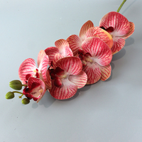 Real Touch Faux Phalaenopsis Orchidée pour plafond de mariage Fleurs suspendues pour l'obtention du diplôme de Noël et la décoration de la fête des mères