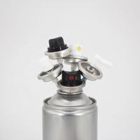 Vente en gros de vannes de pulvérisation d'aérosol en métal Actionneurs et buses pour bouteilles de peinture pour aérosols