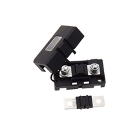Portafusibles en línea de 12V para coche, motocicleta, Peugeot 206, con fusible de 250A, para riel DIN, SMD, visco, caja de fusibles eléctrica, encendedor solar