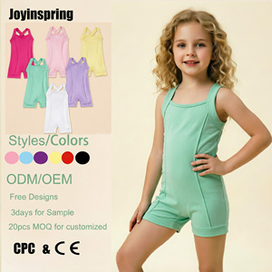 Ropa de Secado Rápido para Niñas, Mono Deportivo Ecológico con Rayas para Verano, Ropa Casual para Niños - Product Image 1