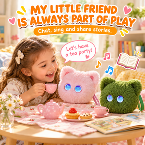 Llavero de Peluche de Gato con IA al por Mayor, Compañero Interactivo con Chat de Voz, Sensor Táctil, Juguete Educativo, Regalo de Cumpleaños para Niños, Proveedor - Product Image 6