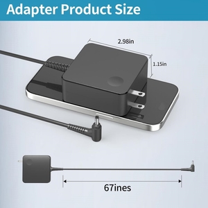 Nuovo Caricabatterie AC 65W 20V 3.25A per Lenovo IdeaPad 3 5 Flex 4 5 6 1470 Ideapad 110s 310 320 <span class=keywords><strong>330</strong></span> 330s Series, Adattatore di Alimentazione per Laptop - Product Image 4