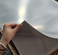 Vente en gros de feuilles d'acrylique miroir argenté de 1 mm, 2 mm, 3 mm, 4x6 pieds, haute réflexion, en PMMA, pour découpe laser