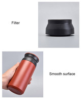 Bouteille thermo isolée sous vide de tasse de voyage d'acier inoxydable d'isolation thermique 350ml 500ml
