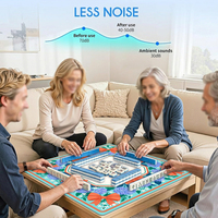 Tapis de Mahjong Personnalisé Toutes Tailles Tous Designs Néoprène Caoutchouc 33 Pouces Inodore Antidérapant Housse de Table Vente Directe Usine Expédition DDP USA