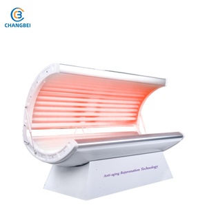 Changbei Commercial-Grade Full-Body Red Light Tanning Bed Vertical <strong>Solarium</strong> Sunbed for Beauty <strong>Salons</strong> &amp; Spas - Product Image 6