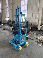 Mini-foreuse électrique à faible coût pour puits d'eau, profondeur max. 100 m, pour usage agricole et de construction