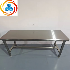 Mesa de Trabajo de Acero Inoxidable 304 de Venta Caliente con Altura Ajustable para Uso en Oficina en Casa y Laboratorio, Diseño Contemporáneo - Product Image 2