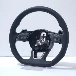 Volante in Pelle per Audi A3 A4L A5 A6L A7 A8 Q3 Q5 Q7 S3 S4 S5 RS3 RS4 <span class=keywords><strong>Q2</strong></span> A3 8V 8P A4 B7 B9 A6 C7 S5 SQ5 TTS MK2 - Product Image 6