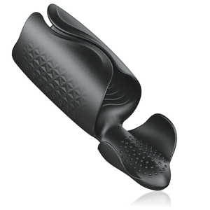 Masturbador Masculino de Silicona Recargable con Vibrador, Dispositivo de Entrenamiento para Pene y Juguete Sexual con Vibración - Product Image 3
