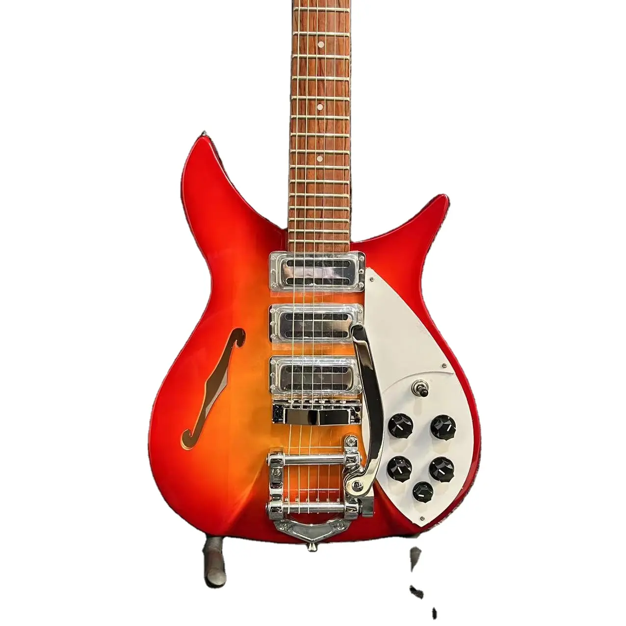 Rickenbackers 325 Electric Guitar Cherry Sunburst Color Tremolo System 34 Inch Maple Body Guitarra