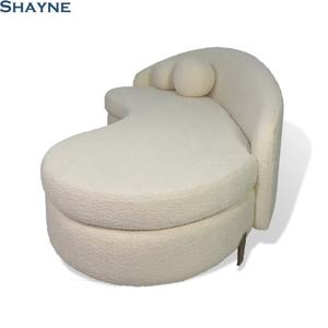 202603 Ensemble de meubles Shayne Eleonora Parisian, design italien de luxe, salon Dubaï, canapé moderne vintage - Product Image 4