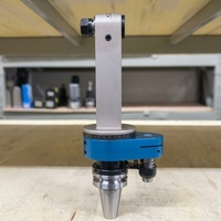 Tête d'angle CNC WEDN AG90-BT40-ER16V-200 à 90 degrés, entrée BT40, sortie ER16, pour machines de perçage et de fraisage
