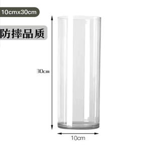 फूल के घर सजावट के लिए पारदर्शी ऐक्रेलिक वेस स्पष्ट और विभिन्न आकार प्लास्टिक बोतल थोक मूल्य - Product Image 4