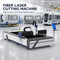 Découpeuse laser à fibre robuste conforme CE, idéale pour les usines de fabrication de métaux à grande échelle